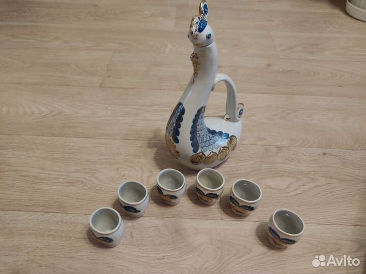 Графин и 6 рюмок СССР