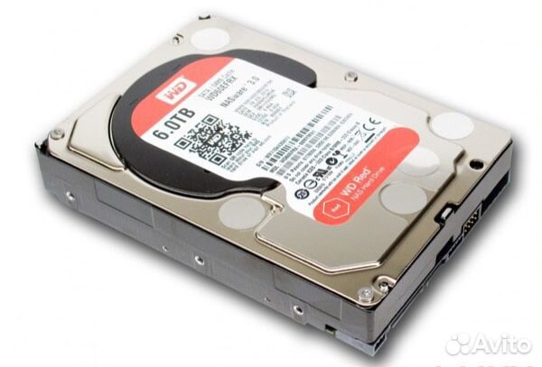 6 TB HDD жёсткий диск WDC WD60efrx