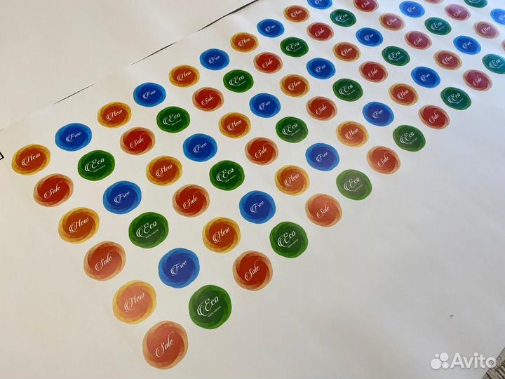 Изготовление наклеек, фотографий и баннеров