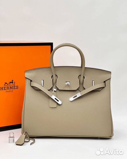 Сумка Hermes Birkin натуральная кожа