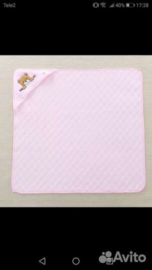 Летнее детское одеяло