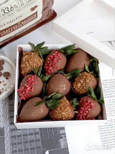 Клубника в шоколаде