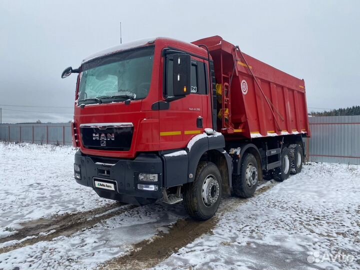 Самосвал 25 м³ MAN TGS 41.390, 2012