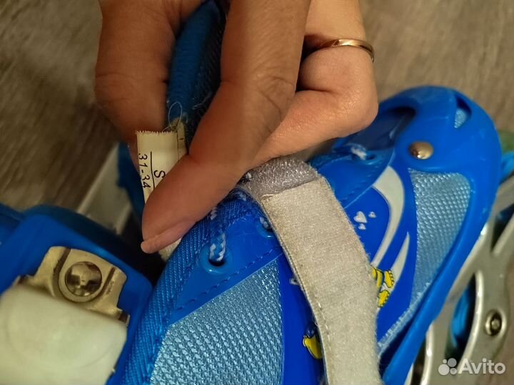 Роликовые коньки детские раздвижные