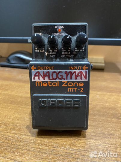 Metal zone MT-2 analog man