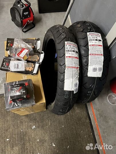 Мотошины 180/60R16. 130/70R18