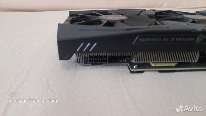 Видеокарта gtx 1060 6gb asus strix
