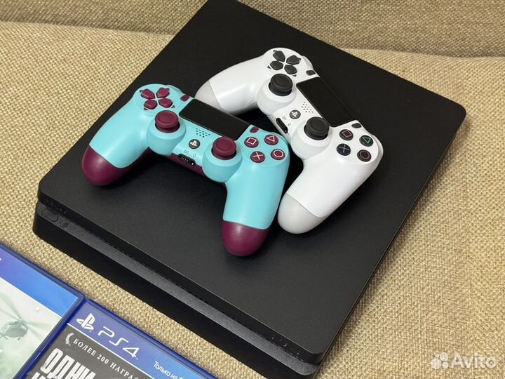 Sony playstation 4 ps4 slim с играми