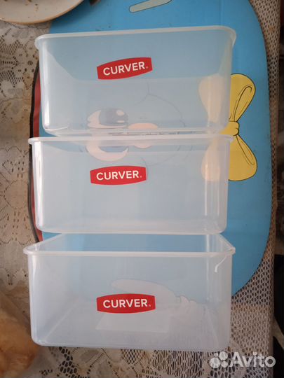 Контейнеры для пищи 1,2 л, 0,5 л