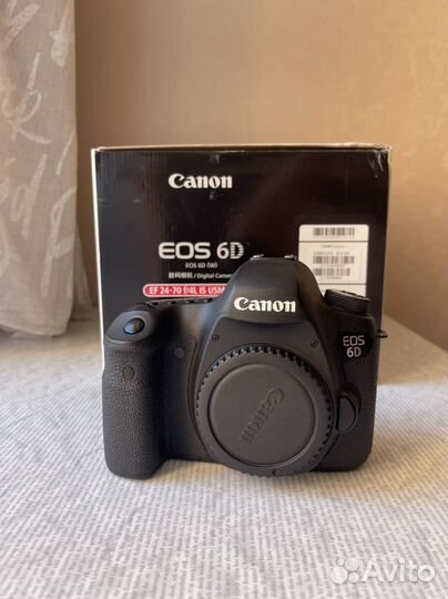 Canon 6d зеркальный фотоаппарат