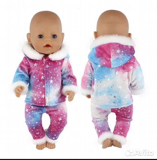 Одежда для куклы baby born/ 40-45 см