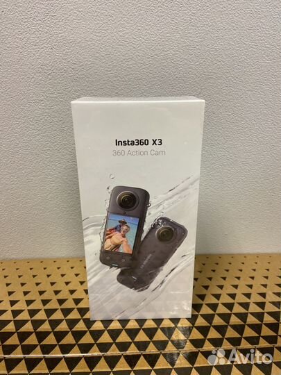 Экшн камера insta 360 x3 action Cam новая