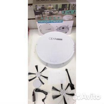 Робот пылесос Robot Vacuum Cleaner 3 в 1