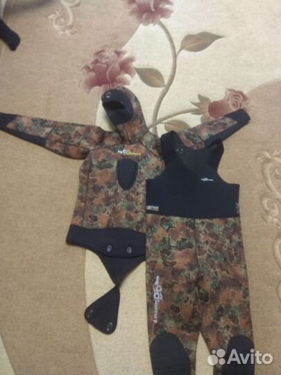 Гидрокостюм для подводной охоты 9 мм