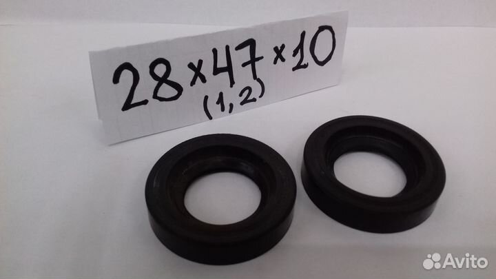 Манжета армированная 28*47*10 (1,2)