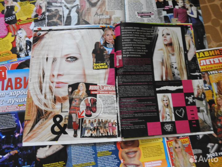 Аврил Лавин, постеры, интервью коллекция