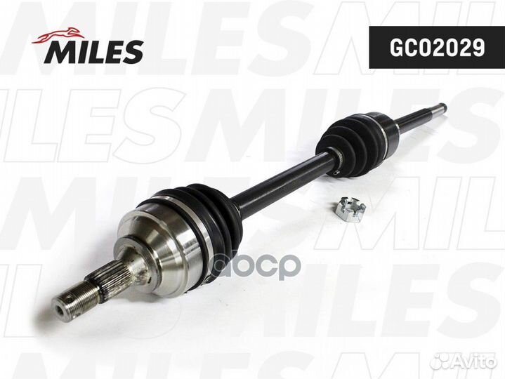 Привод в сборе правый citroen berlingo/C4/peugeot