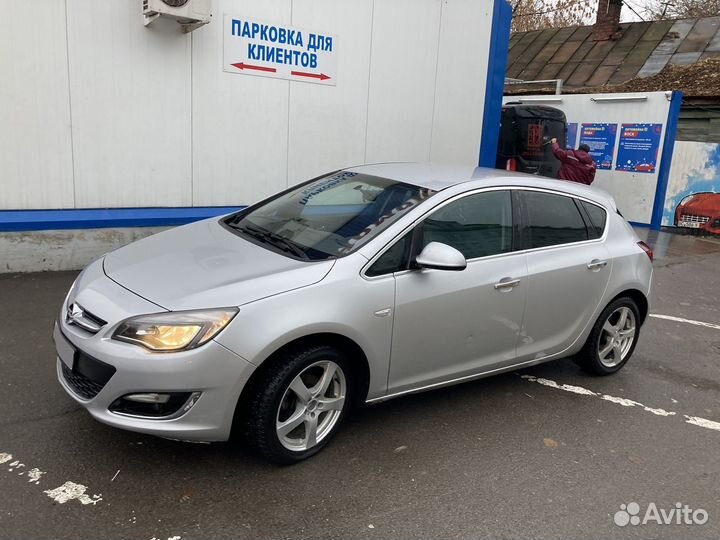 Opel Astra 1.6 AT, 2013, 141 000 км