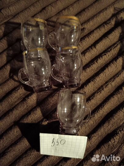 Хрустальные рюмки СССР