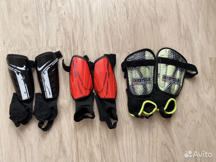 Щитки футбольные Nike детские (3 пары)