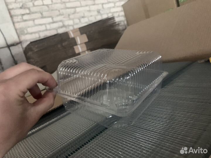 Контейнер пластиковый одноразовый