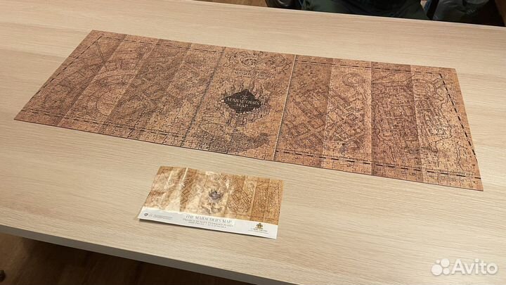 Пазл Гарри Поттер «Карта мародёров»