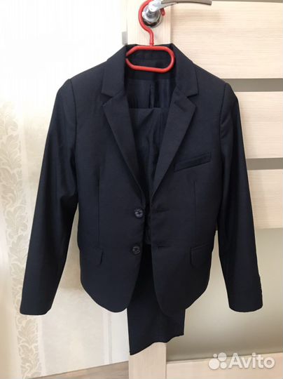 Школьный костюм для мальчика 152, темно синий