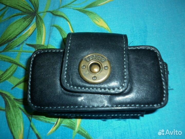 Бу кожаный чехол на кнопочный телефон на пояс