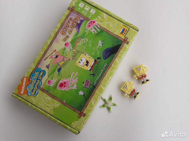 Игра Охота на медуз Губка Боб от zvezda