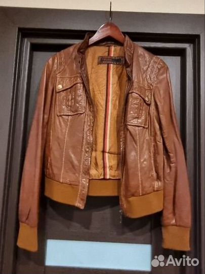 Куртка кожаная женская