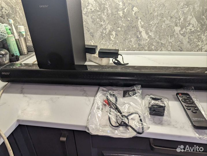Саундбар с сабвуфером 2.1 Ginzzu GM-504