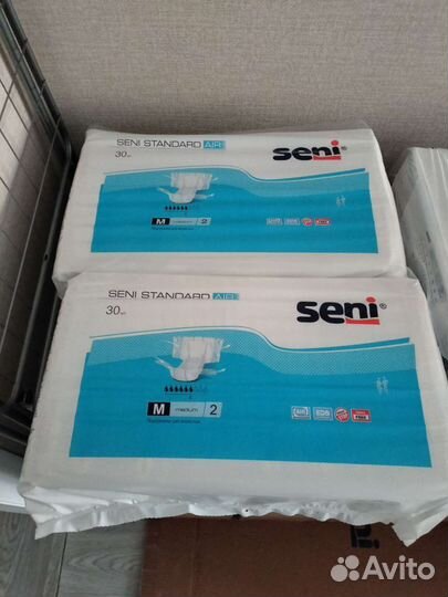 Памперсы для взрослых размер m по 30 штук