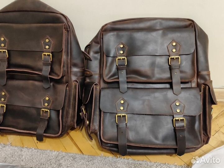 Рюкзак из натуральной кожи мужской