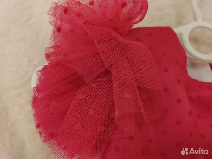 Платье нарядное для девочки размер 86-92