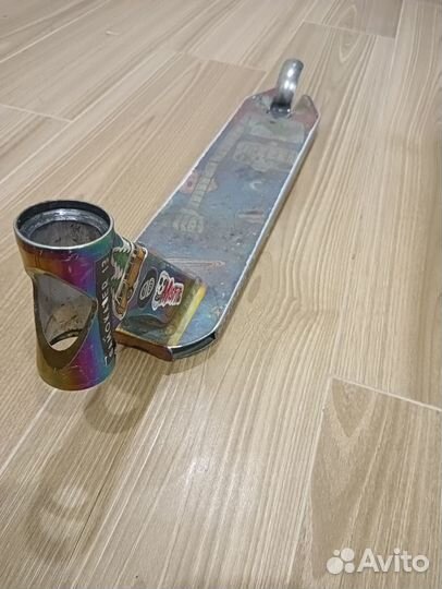 Дека для трюкового самоката в парк