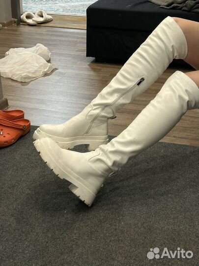 Сапоги ботфорты 38