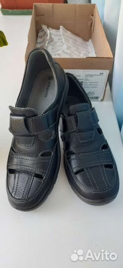 Полуботинки натуральная кожа