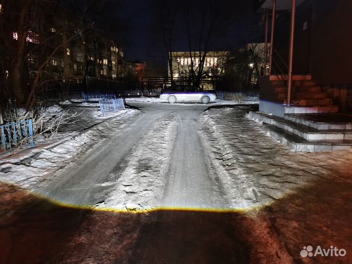 Лазерные bi-led модули в фары (h7, h4, h11) 2.5