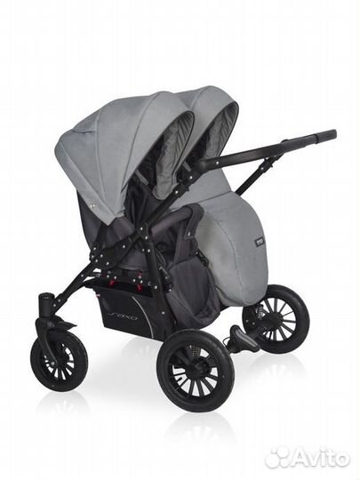 Коляска для двойни новая