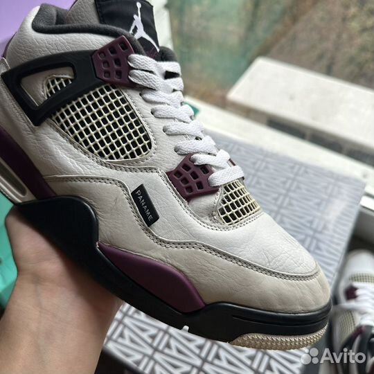 Кроссовки Nike air Jordan 4 Retro PSG 10us