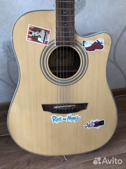 Электроакустическая гитара Flight AD-200 CEQ NA