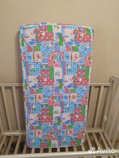 Детская кровать Регулируемая с матрасом