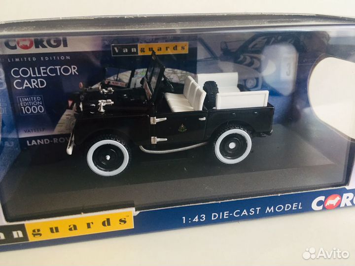 Land Rover Police Military Corgi 1:43