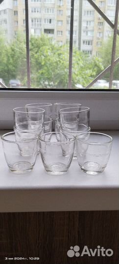 Стопки и стаканы гранёные СССР