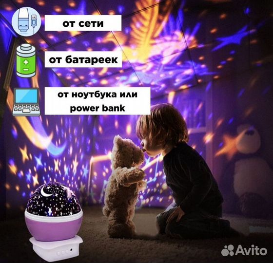 Ночник. Проектор