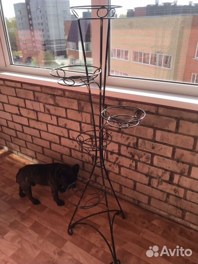 Подставка этажерка для цветов на 5 горшков