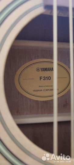 Гитара yamaha F310 с трансакустическим блоком