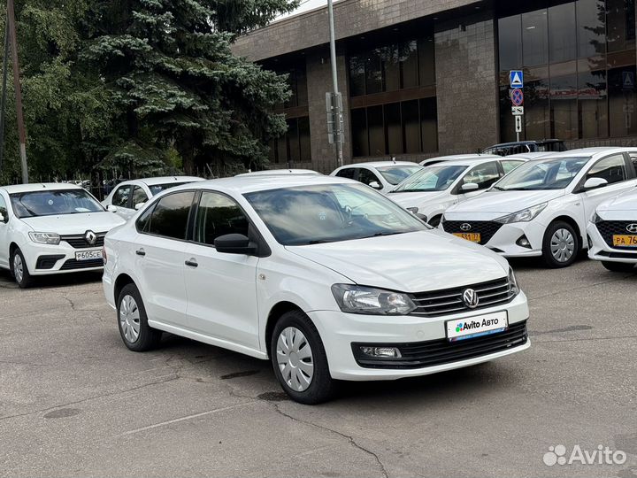 Volkswagen Polo 1.6 AT, 2019, 225 297 км