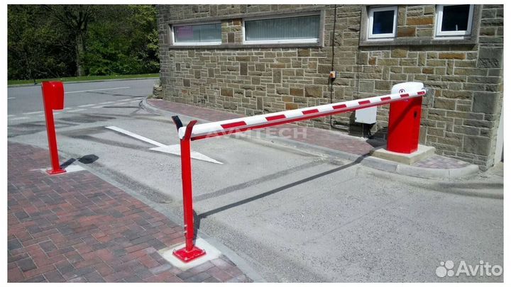 Шлагбаум под ключ