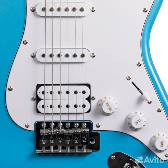 Электрогитара rockdale Stars HSS Blue Metallic